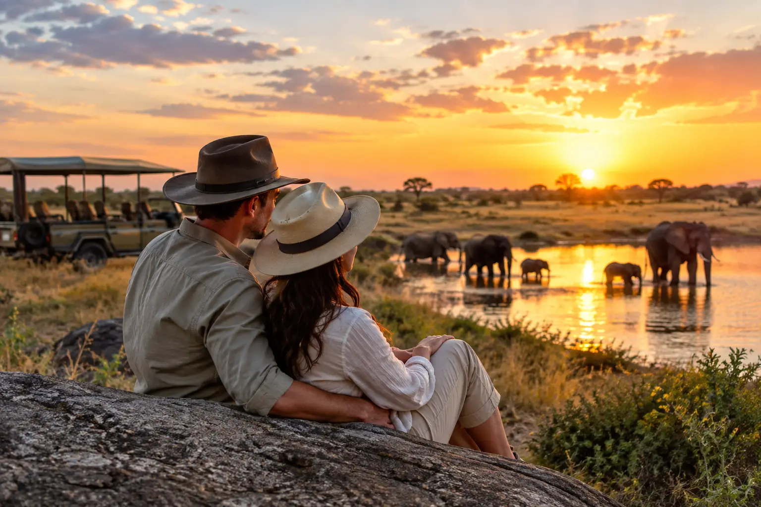 African Safari Honeymoon for an Unforgettable Start