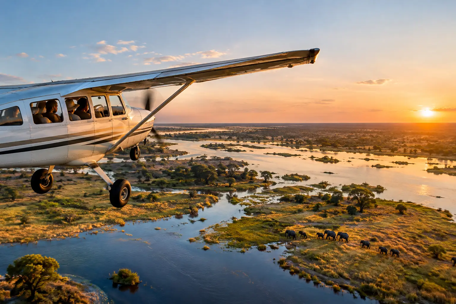 What Is a Fly in Safari? Botswana Air Transfers